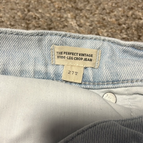 Madewell The Perfect Vintage Wide Leg Crop - Picture 4 of 6